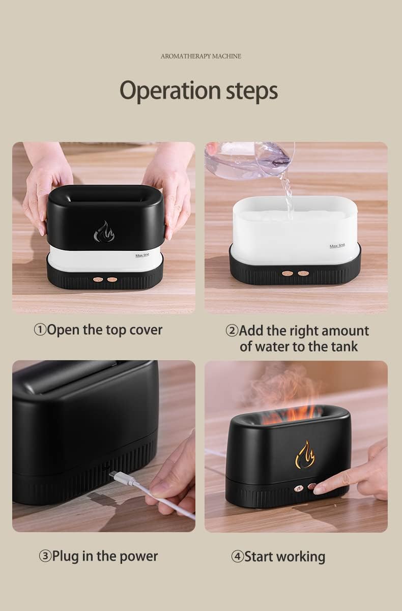 LED Flame Aroma Diffuser