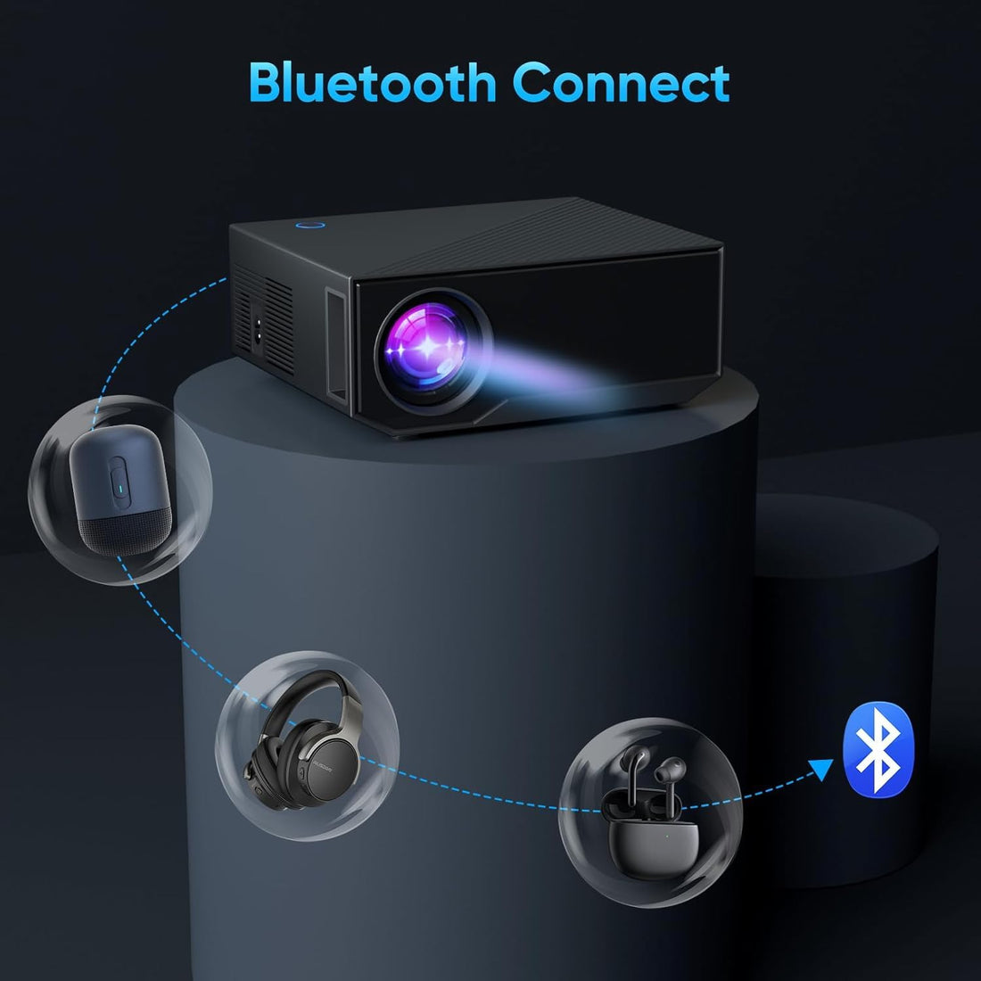 Mini LED Projector 4K