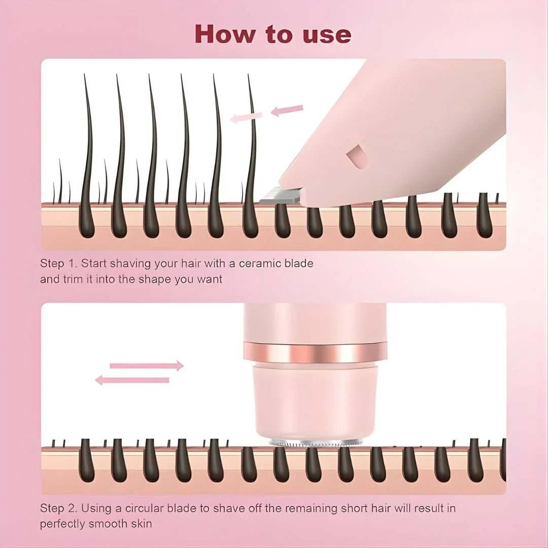 Double Head 2 IN 1 Electric Hair Shaver and Trimmer